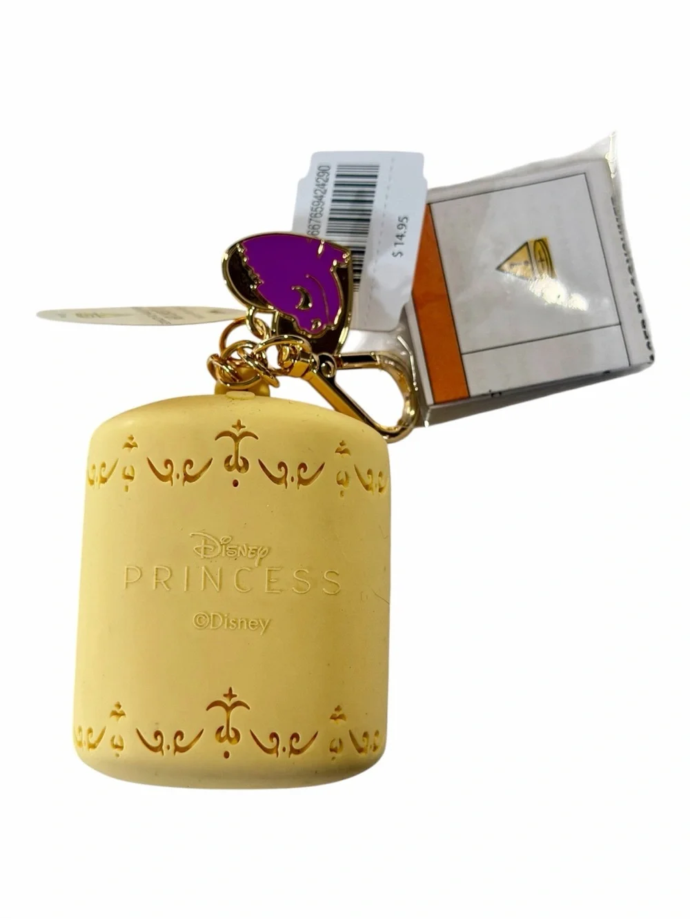 Bath & Body Works NWT Rapunzel Light Up Lantern. Yellow. Sanitizer Not Included.